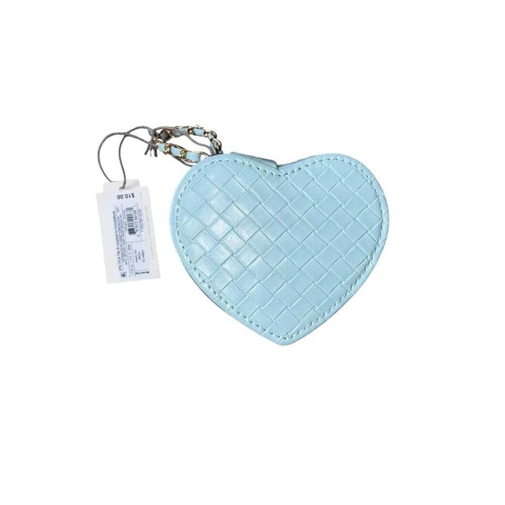 A New Day Heart Shaped Travel Mini Jewelry Box Valentines Day Gift